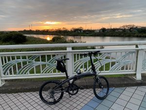 霞ヶ浦の朝日